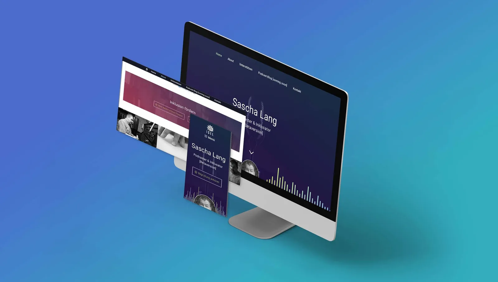 Barrierefreie Website für Igel media