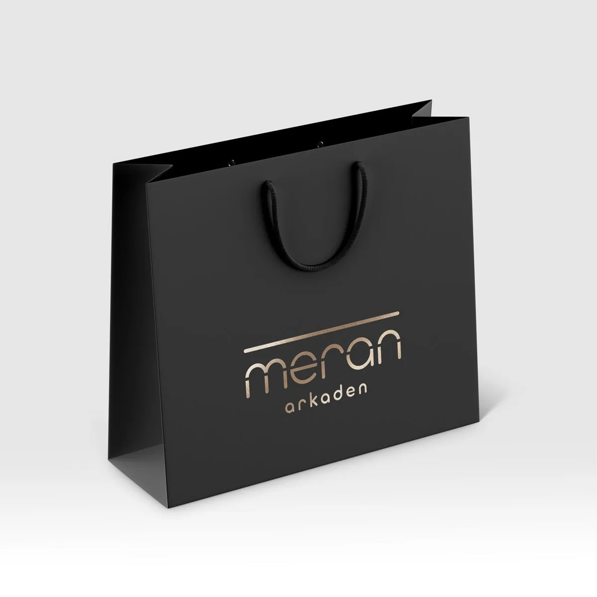 Logo der Meran-Arkaden Augsburg, Icon- und Langversion